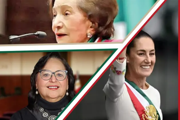 3 Mujeres en los tres maximos poderes de Mexico