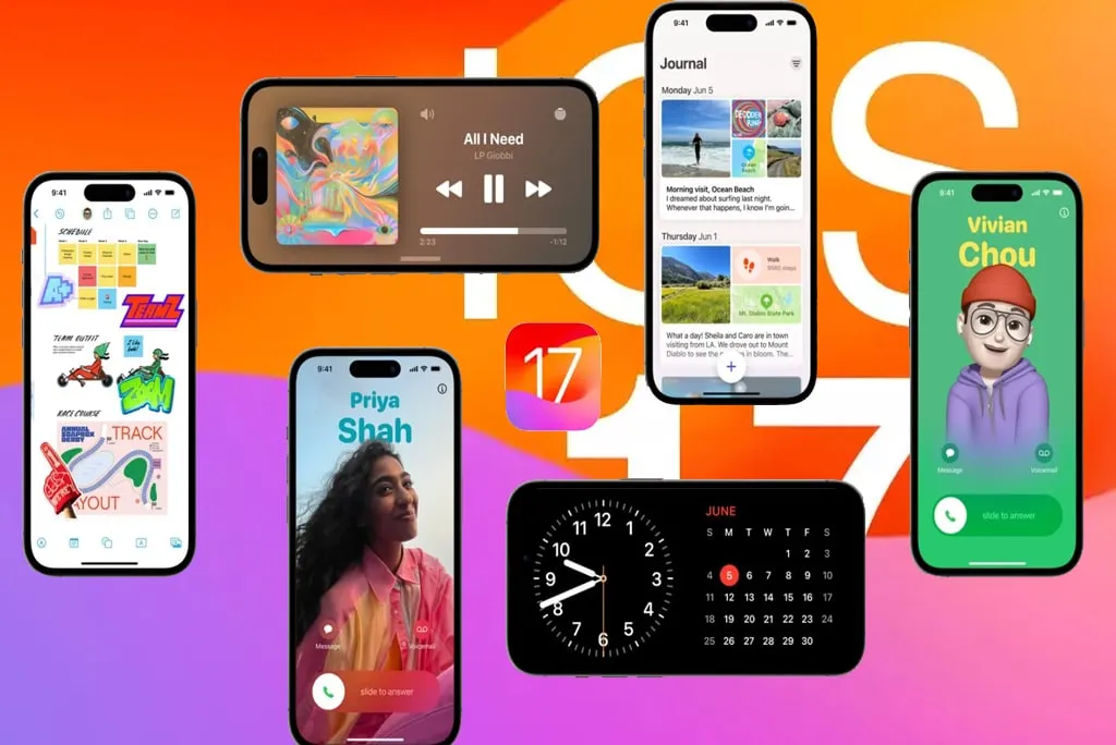 5 funciones interesantes de iOS 17 de Apple