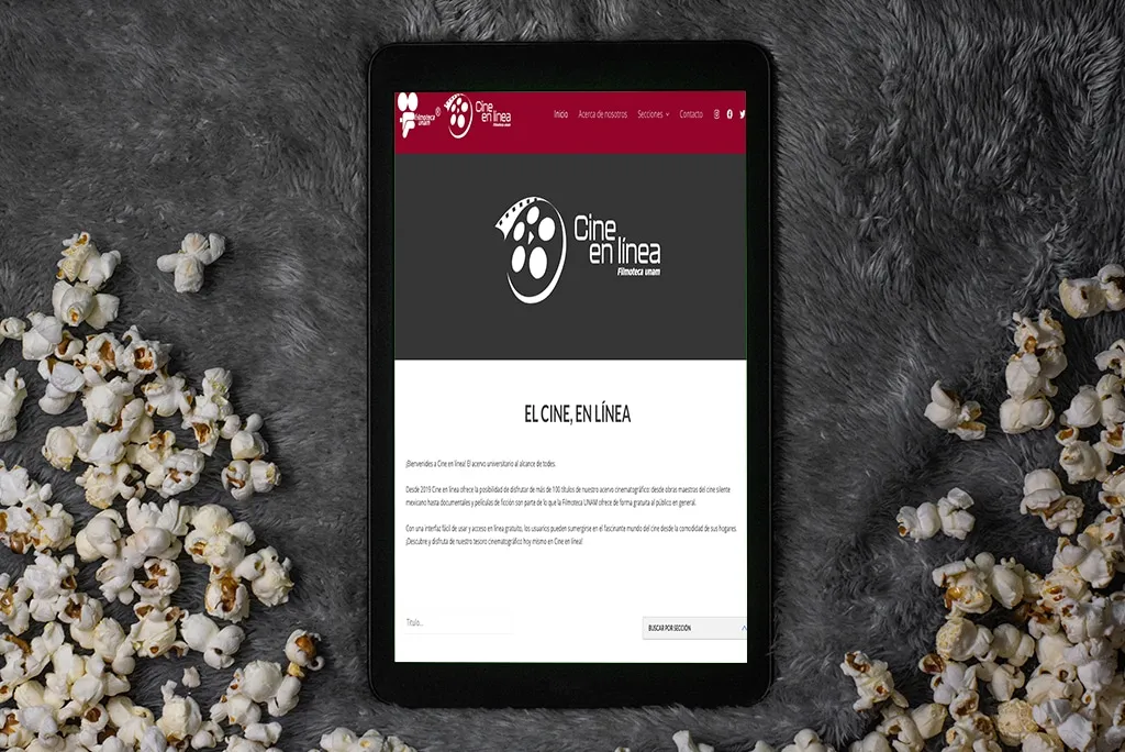 Así es la nueva plataforma streaming gratuita de la UNAM