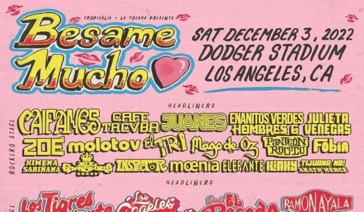Bésame mucho: quiénes estarán en este festival latino