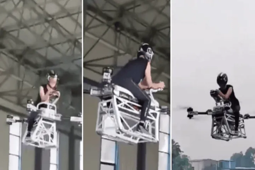China se adelanta al futuro con su dron para transportar personas