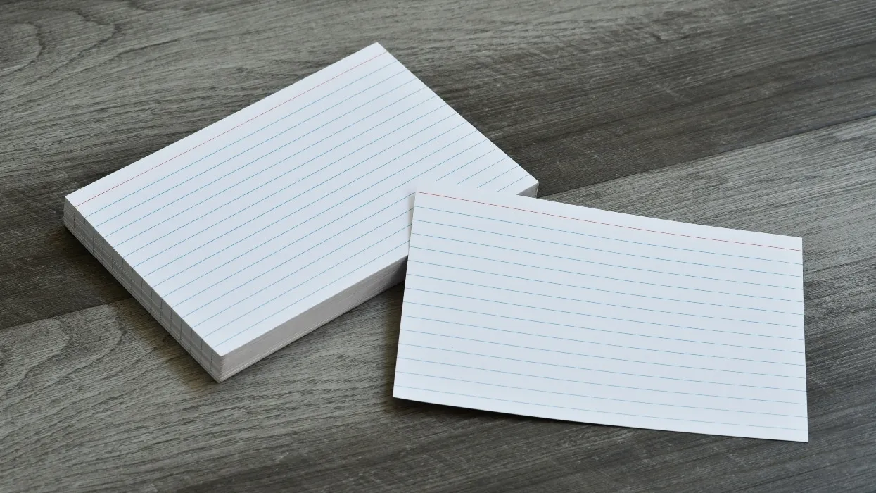 Cómo hacer tarjetas de estudio o flashcards y aplicarlas para estudiar