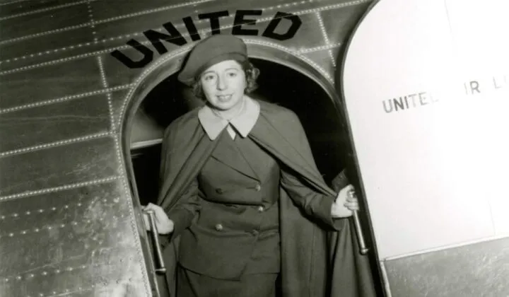 ELLEN CHURCH: conoce a la primera auxiliar de vuelo de la historia