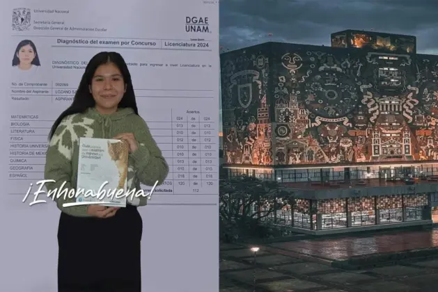 Ella es la joven que obtuvo puntaje perfecto en su examen de admision