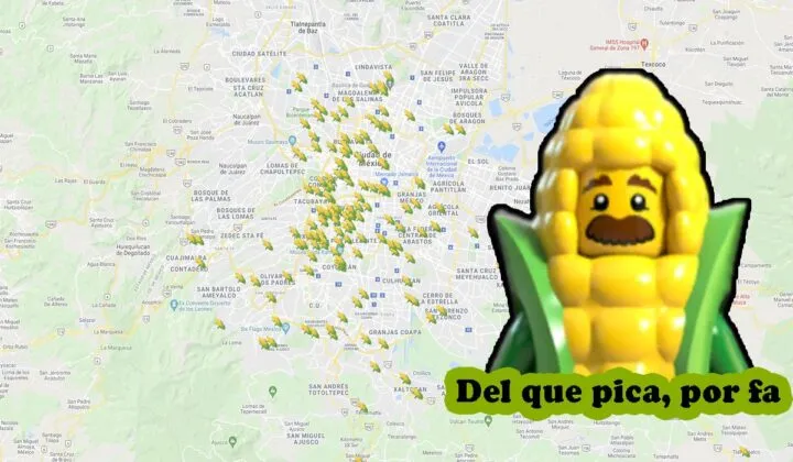 Elotes y esquites: este es el mapa de la CDMX para ubicar tu puesto más cercano