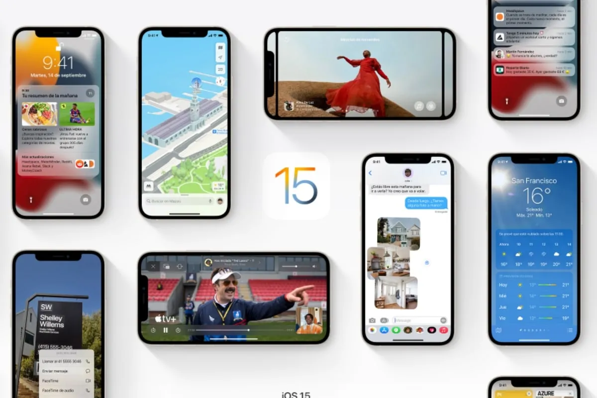 Estas son la nuevas funciones de iOS 15
