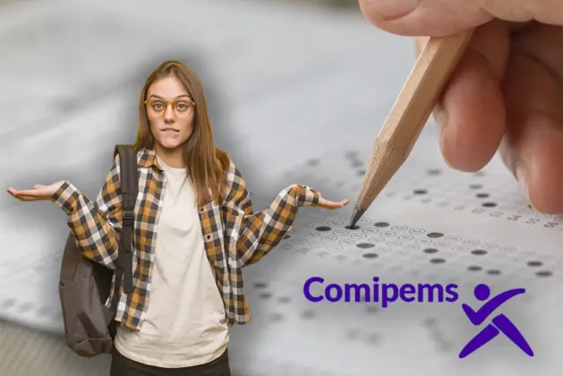 Imagen de joven confusa sobre si habrá o no examen comipems