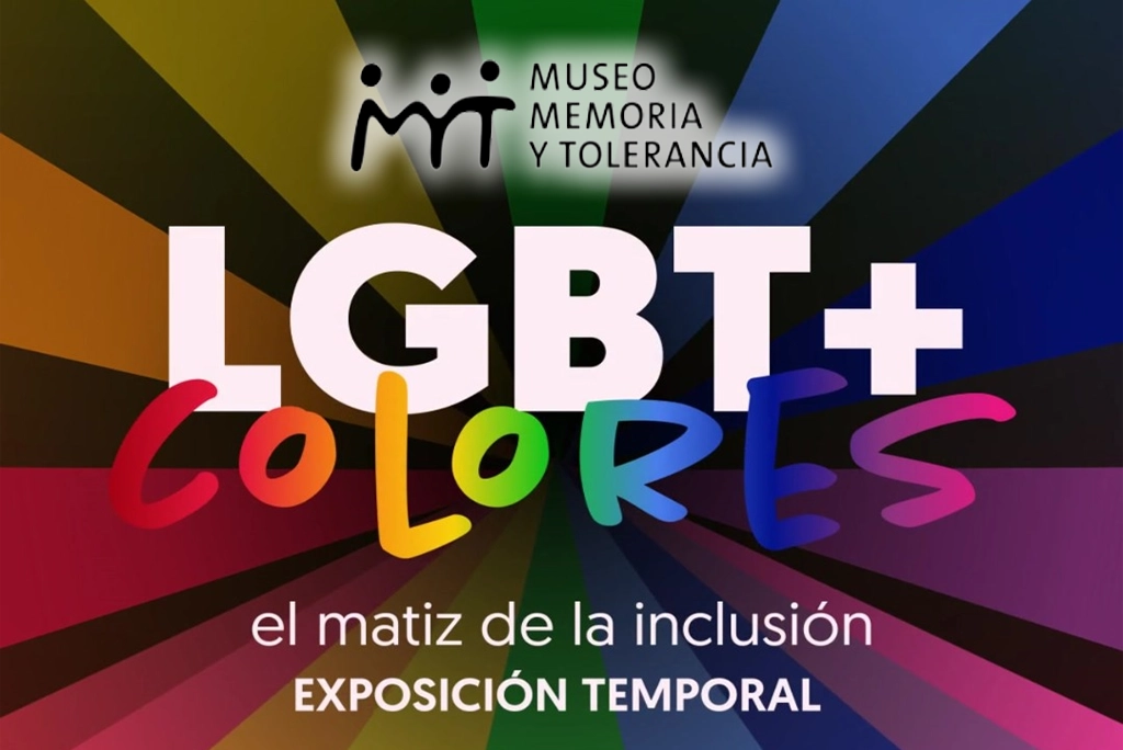 Portada de la Expo LGBT en MMYT: Muestra histórica en el Museo Memoria y Tolerancia con línea del tiempo desde pinturas rupestres hasta activismos modernos.