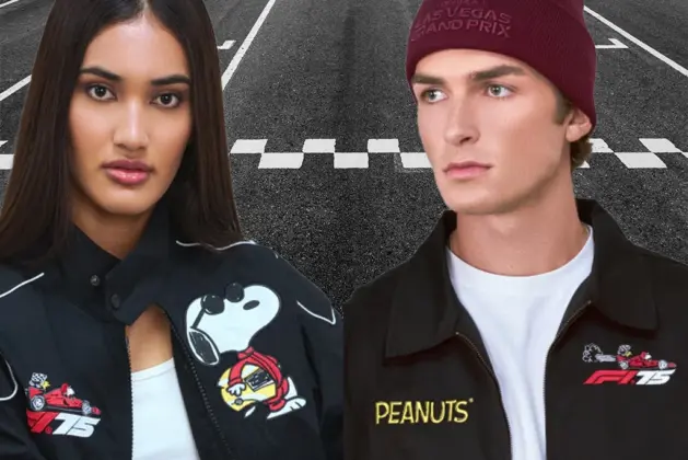 La F1 y Snoopy juntos en una colección de accesorios de edición limitada
