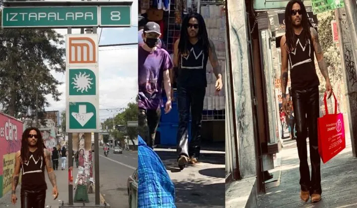 Lenny Kravtiz: la ruta que siguió en su visita a la CDMX