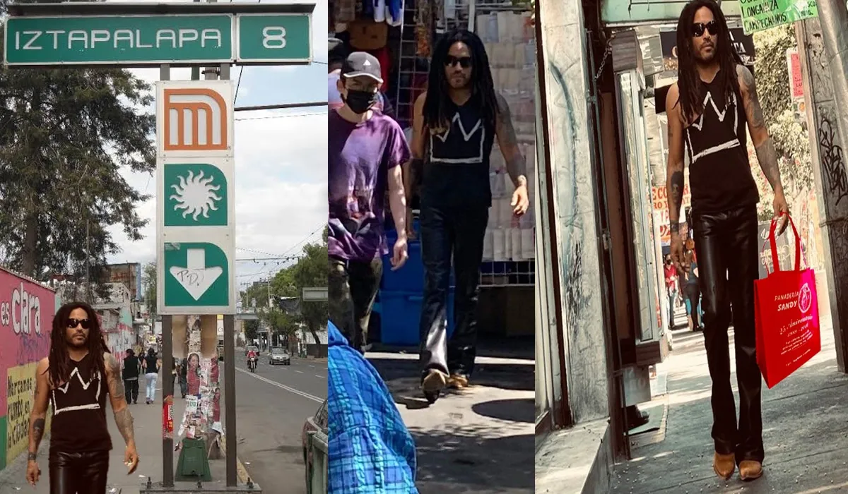 Lenny Kravtiz: la ruta que siguió en su visita a la CDMX
