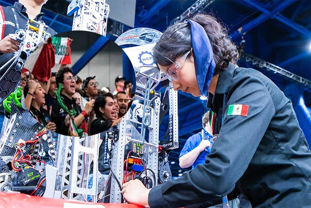 Equipo mexicano LamBot 3478 celebra su victoria en el Mundial de Robótica FIRST Japón 2025, consolidando a México en el mundial de robótica como bicampeón global.