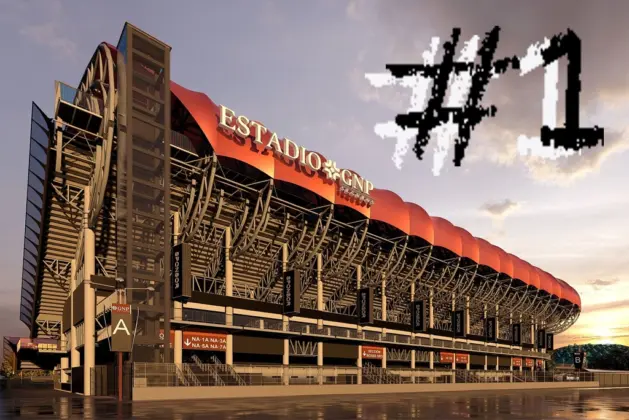 Estadio GNP Conciertos, nombrado el mejor del mundo por Billboard, con capacidad para 65,000 personas y tecnología de vanguardia en CDMX