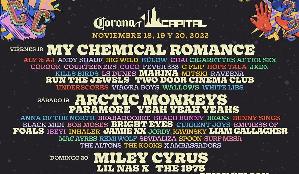 Todo lo que se sabe sobre el Corona Capital 2022