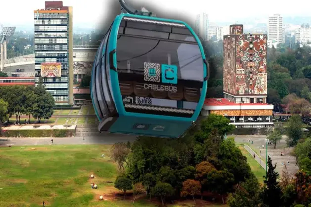 Una nueva opcion de transporte para universitarios_Cablebus llegara a CU