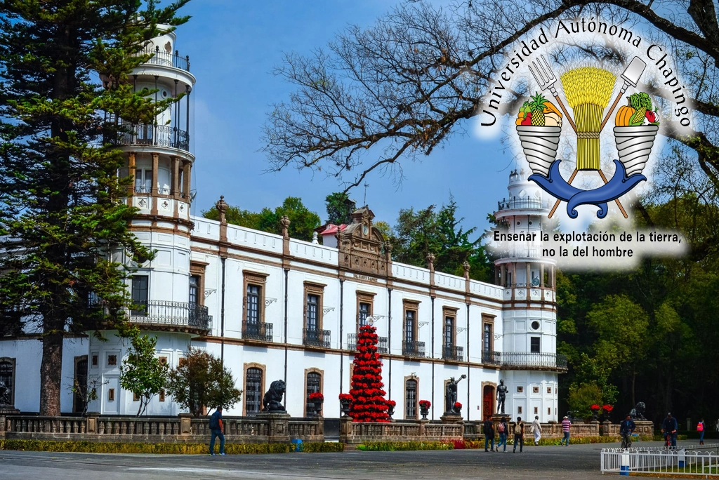 Imagen de la Universidad Autónoma Chapingo y con su logo