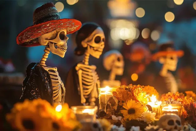 grandes ofrendas para visitar este dia de muertos