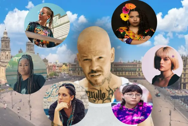 raperas mexicanas que abrirán el próximo concierto de Residente en el Zócalo de la CDMX