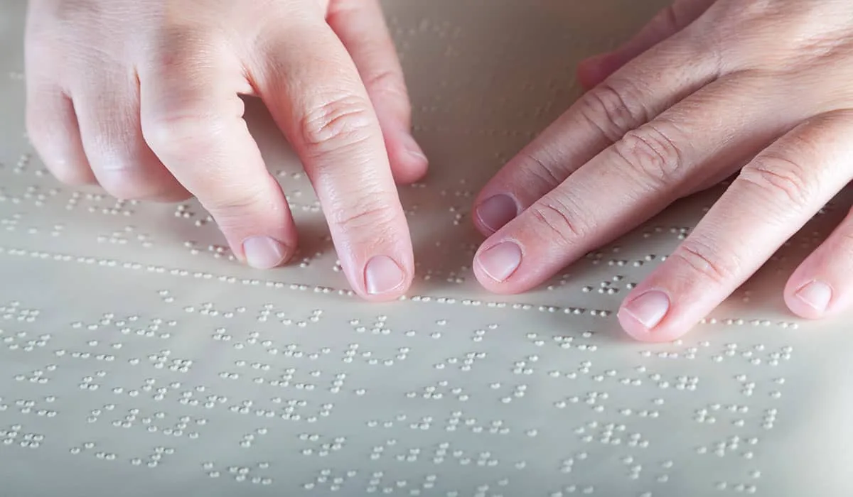 Una ayuda en braille muy bien diseñada