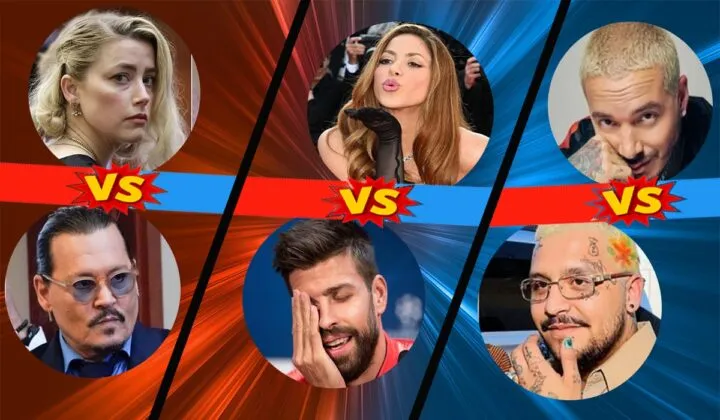 ¡Chismecitos! El resumen de lo que pasó con Shakira y Piqué; Amber Heard y Johnny Depp; J Balvin y Nodal
