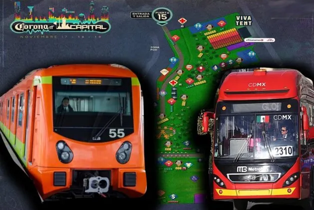¡Ya es el Corona Capital! ¿Qué rutas de transporte seguro puedes tomar?