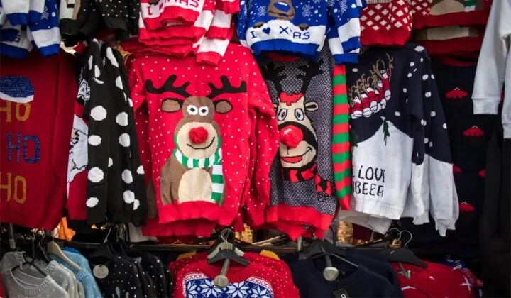 Lo realmente feo de los ugly sweaters está en el nivel de contaminación